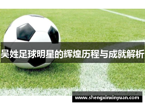 吴姓足球明星的辉煌历程与成就解析